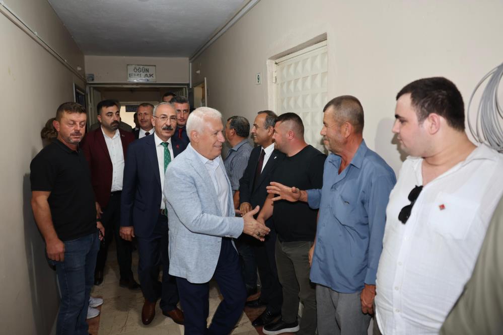 Bursa Büyükşehir Belediye Başkanı Mustafa Bozbey, mazot desteğinin ardından küçükbaş