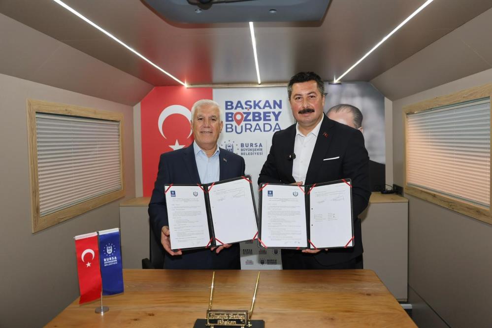 Bursa Büyükşehir Belediyesi, Yenişehir ilçesine Yaş Sebze Meyve Hali kazandırıyor.