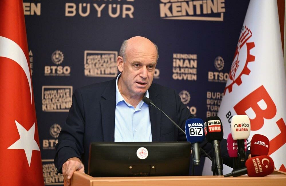 BTSO Yönetim Kurulu Başkan Yardımcısı İsmail Kuş, yakın "Güvenliğin tesis