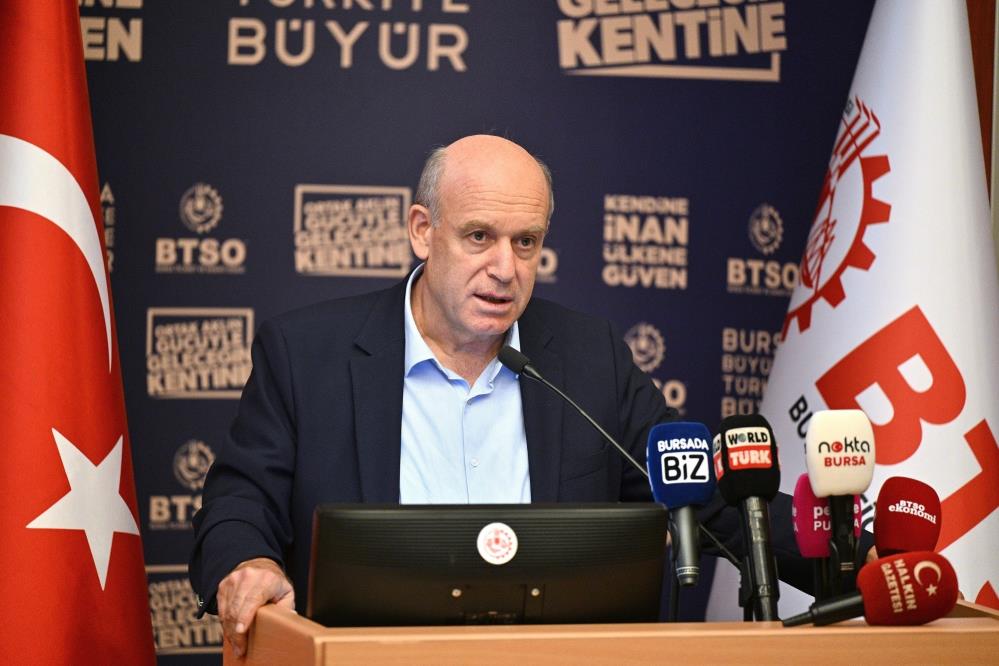 BTSO Yönetim Kurulu Başkan Yardımcısı İsmail Kuş, yakın "Güvenliğin tesis