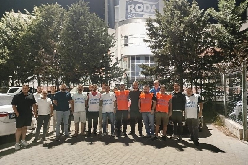Sendikal mücadelede işçi kıyımı sürüyor Bursa'nın Gemlik ilçesindeki Roda Limanı’nda sendikalaşma sürecinin ardından başlayan işten