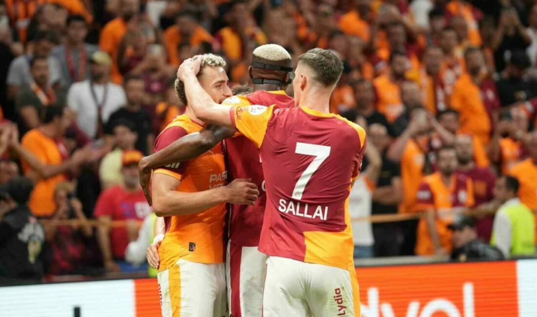 Galatasaray, Trendyol Süper Lig’e 2’de 2 galibiyetle başladı. Trendyol Süper