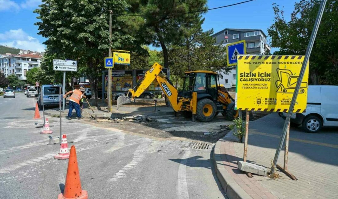Bursa’nın dört bir yanındaki cadde ve sokakları sağlıklı hale getirmek