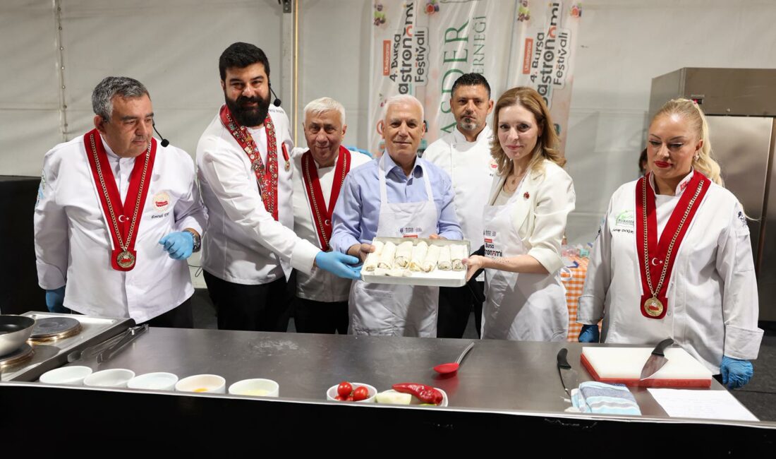 Bursa Bursa Uluslararası Gastronomi Festivali, 3 günde yüzbinlerce lezzet tutkununu