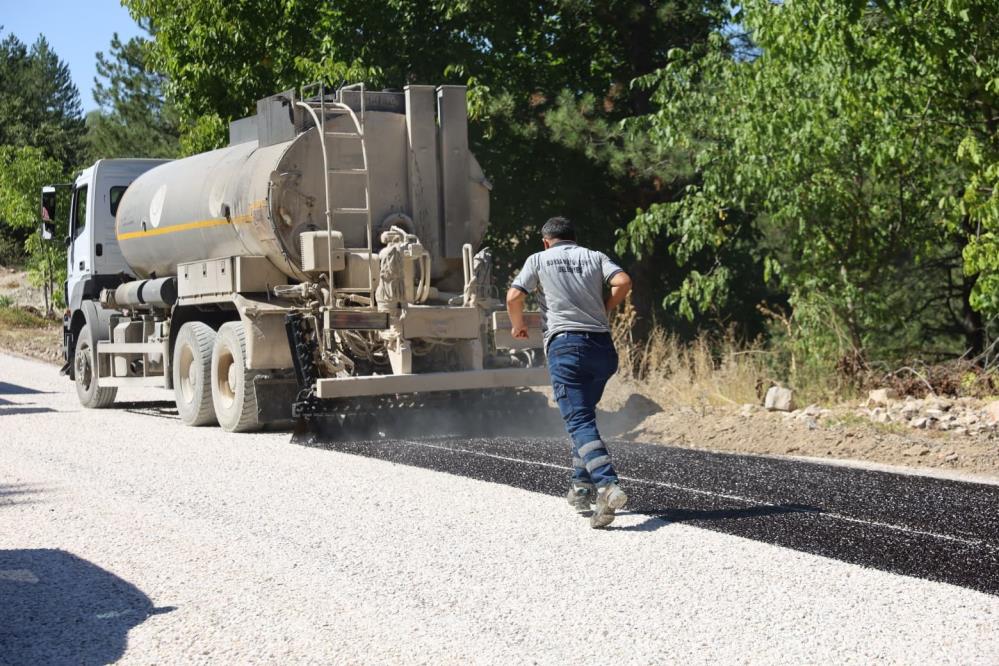 Bursa'da 25 yıl sonra sil baştan yenilenen 10 kilometrelik yol,