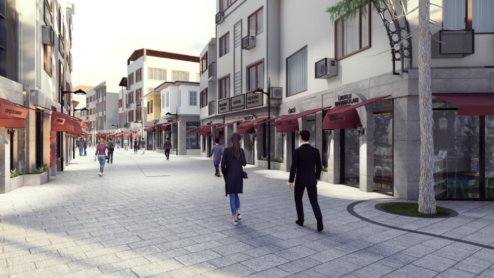 Bursa'nın İnegöl ilçesindeki tarihi çarşı, yapılacak yenileme çalışmaları ile ilçenin