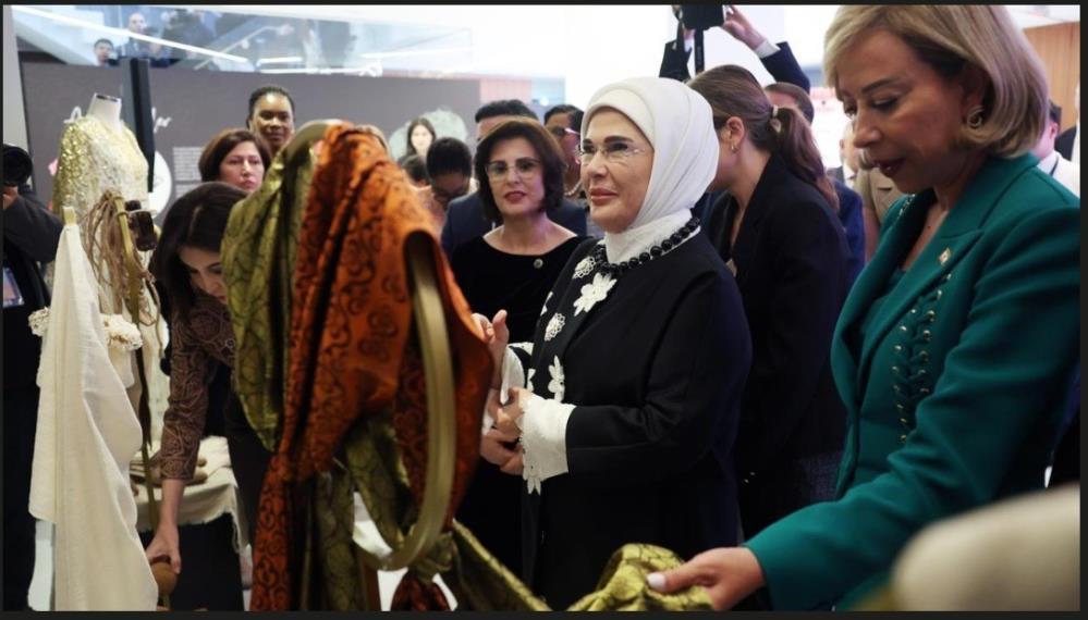 Bursa İpeği, Cumhurbaşkanı Recep Tayyip Erdoğan'ın Amerika temasları kapsamında New