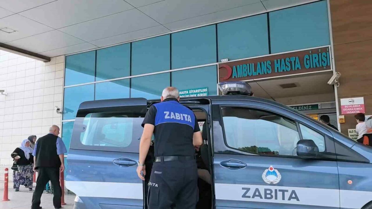 Bursa’nın İnegöl ilçesinde aracında fenalaşan sürücü, zabıta ekiplerinin hızlı müdahalesiyle