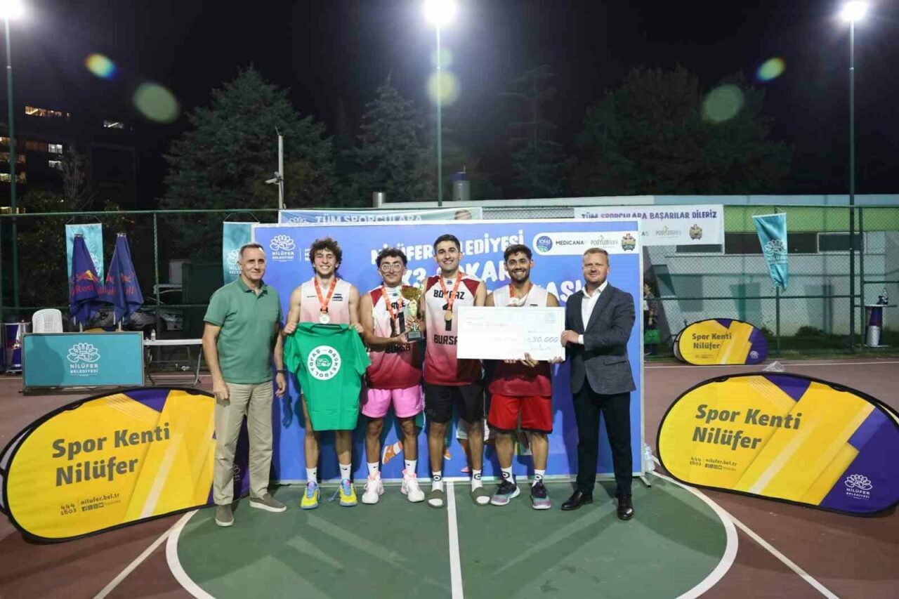 Nilüfer Belediyesi’nin Avrupa Hareketlilik Haftası kapsamında düzenlediği 3×3 Basketbol Turnuvası,