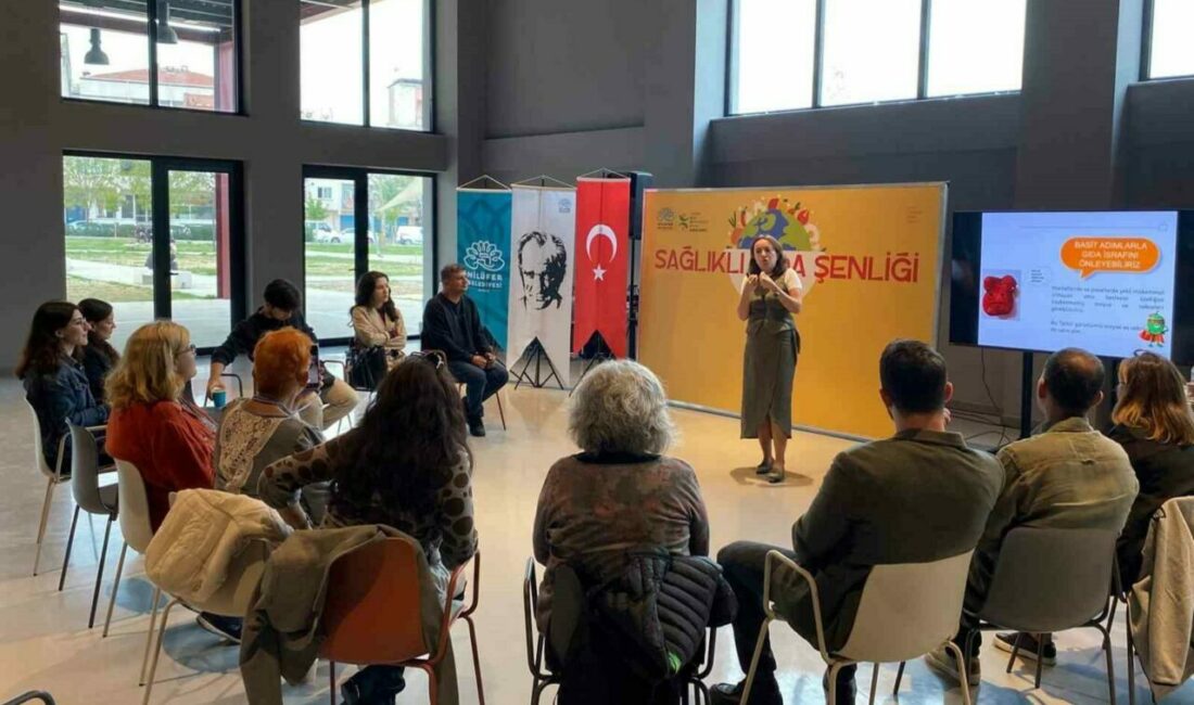 Nilüfer Belediyesi ve Gıda Mühendisleri Odası iş birliğiyle düzenlenen ’Gıda
