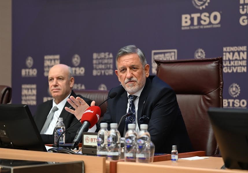 Bursa Ticaret ve Sanayi Odası (BTSO) Başkanı İbrahim Burkay, "Mevcut