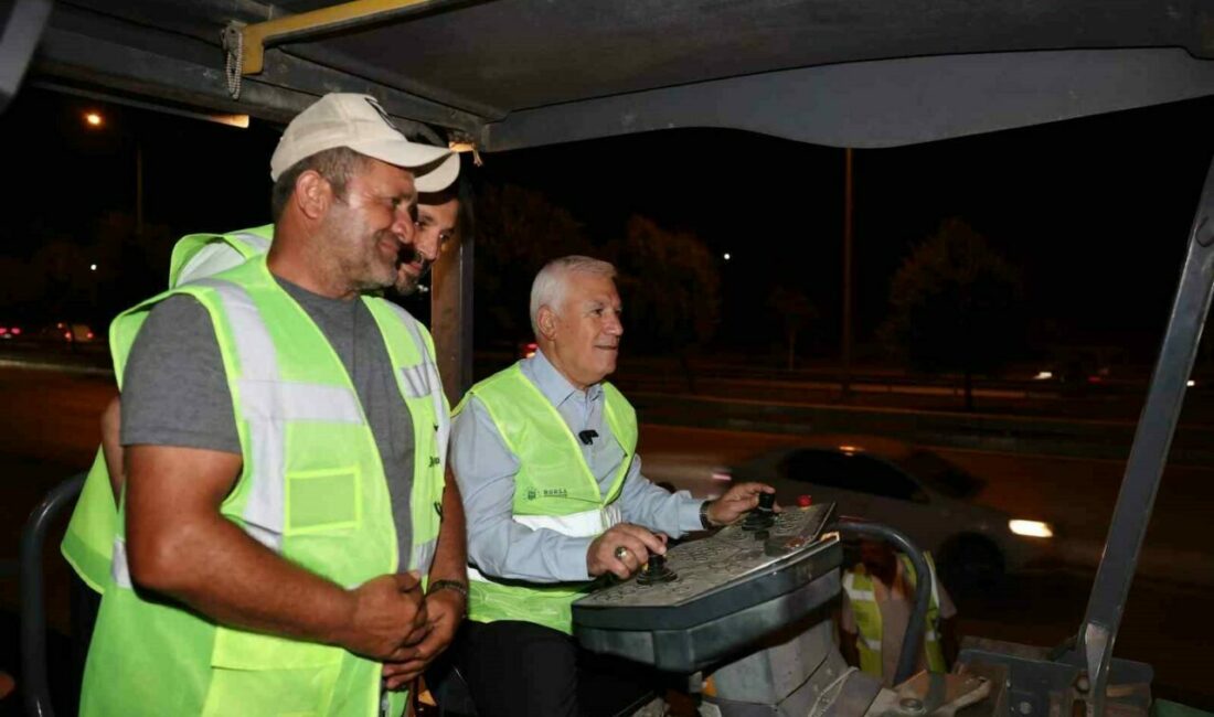 Bursa Büyükşehir Belediyesi, yaz dönemi boyunca toplam 285 kilometre sathi