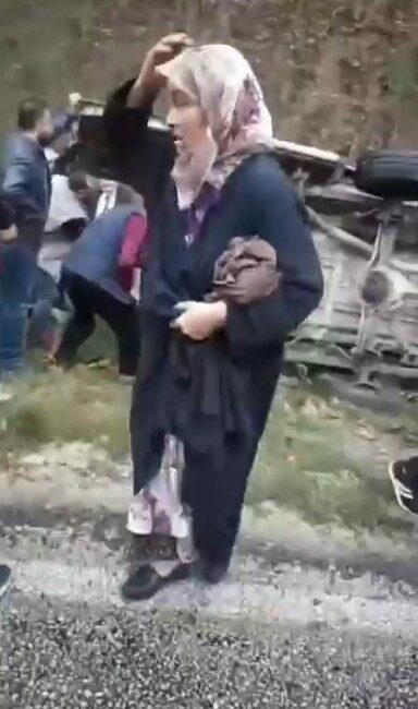 Bursa’da yolcu minibüsü devrildi 8 kişi hafif yaralandı Bursa’nın Orhaneli ilçesi Kapıkaya rampasında seyir halinde olan Harmancık yolcu