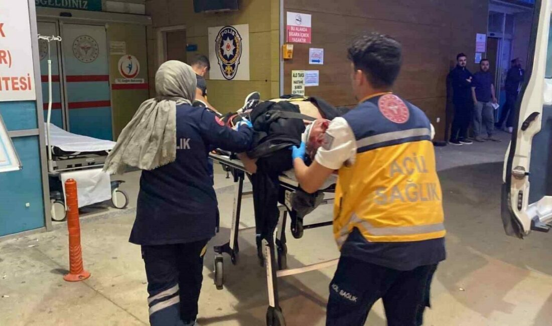 Bursa’nın İnegöl ilçesinde meydana gelen kazada kontrolden çıkan motosiklet devrilerek