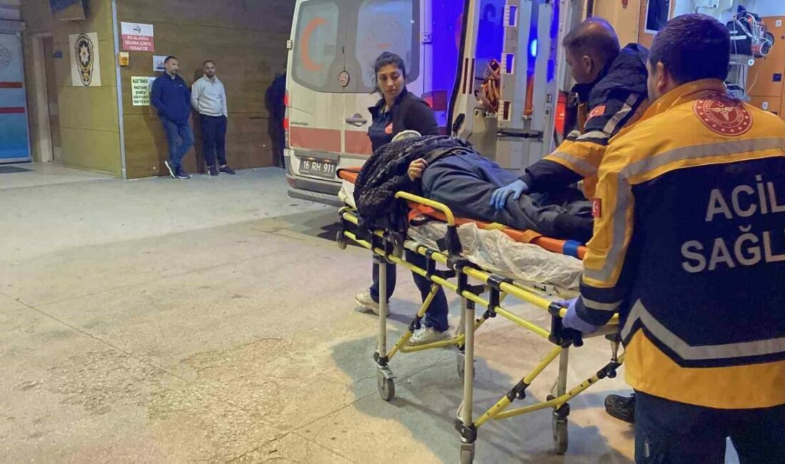 Bursa’nın İnegöl ilçesinde meydana gelen kazada özel halk otobüsünün çarptığı