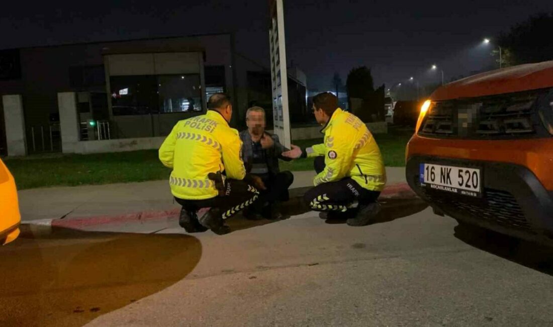 Bursa’nın İnegöl ilçesinde polis ekiplerinin durdurduğu otomobilin sürücü 6. kez