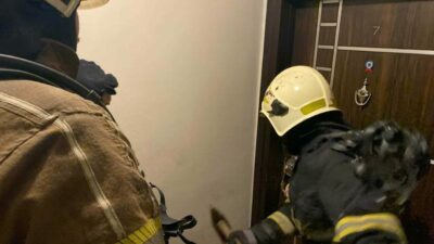 Mudanya’da daha önce 4 kere yangın çıkan Feyizoğlu Apartmanı’nda bir