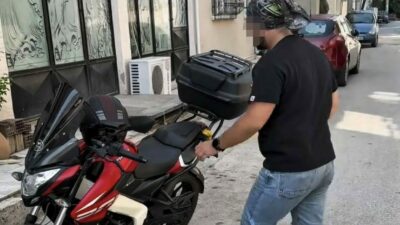 Bursa’da sosyal medya için kurgu video çeken 2 kişi, resmi