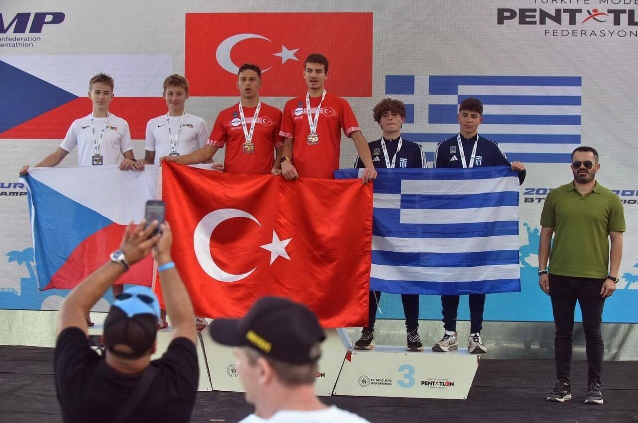 Bursa Büyükşehir Belediyespor’lu Muhammed Emir Kurtulan, Biathle Triathle Avrupa Şampiyonası’nda