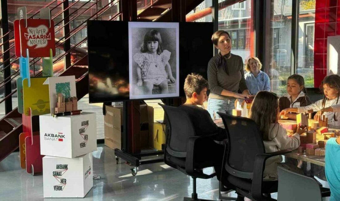 Nilüfer Belediyesi ve Akbank Sanat’ın iş birliğiyle başlayan çocuk atölyeleri,
