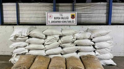 Bursa İl Jandarma Komutanlığı, kaçak sigara ve tütün mamulleri ticareti