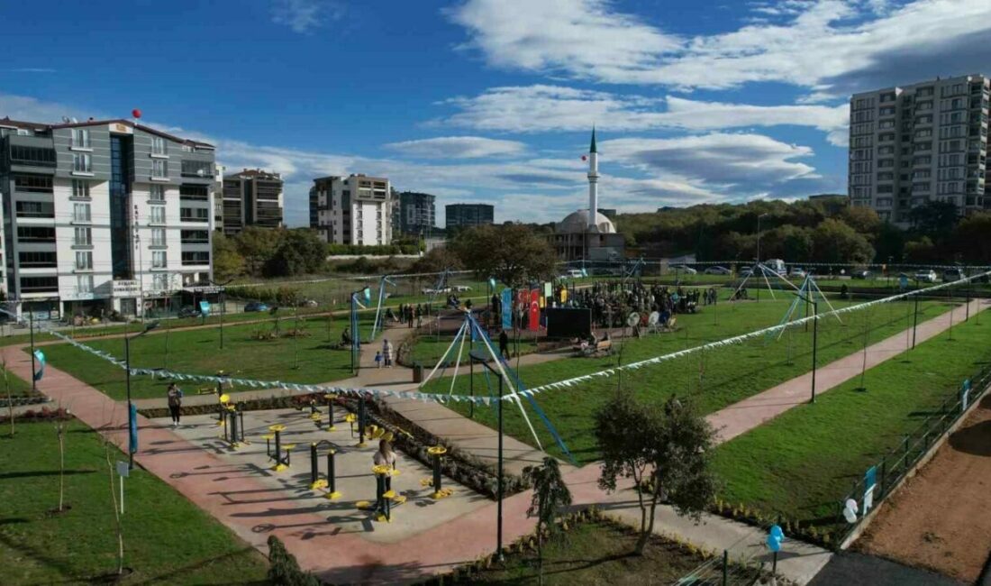 Nilüfer Belediyesi, kente değer katan yeşil alan projelerine bir yenisini