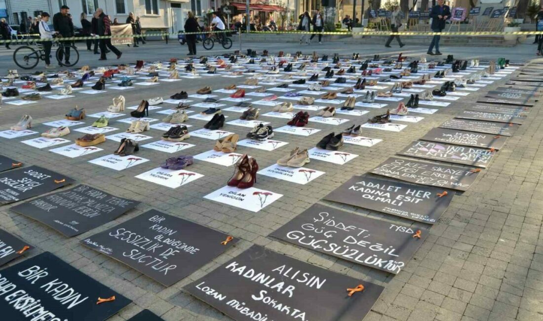 Bursa’nın Mudanya ilçesinde 25 Kasım Kadına Yönelik Şiddete Karşı Uluslararası