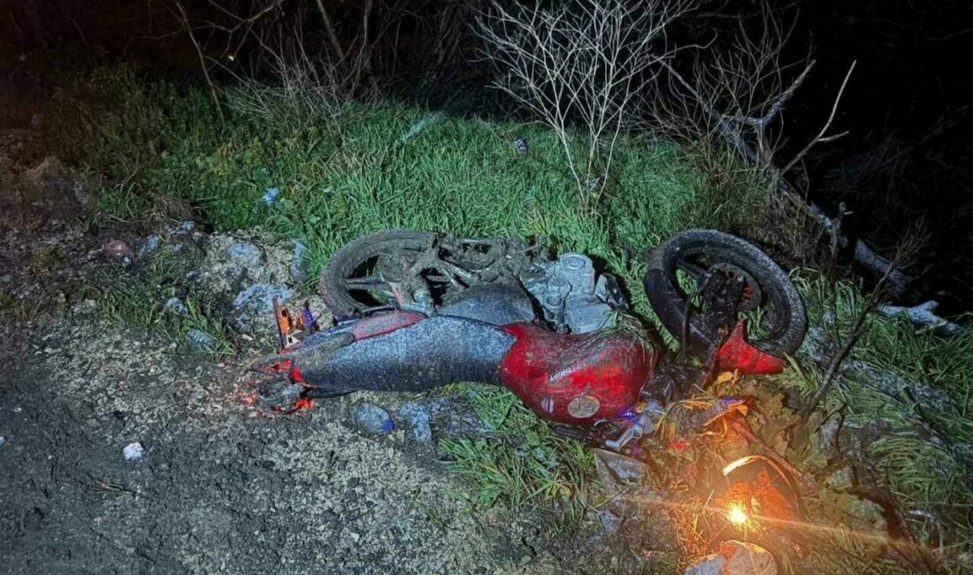 Bursa’nın Orhangazi ilçesinde dün gece yarısı meydana gelen motosiklet kazasında